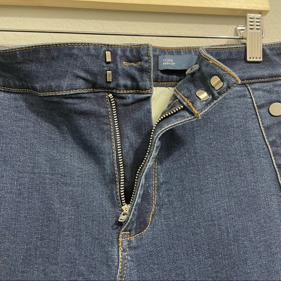 J. Jill Denim York Boot Cut Jeans Blue Stretch Classic Womens 10 - Picture 6 of 11